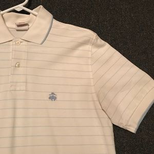 Men’s white Brooks Brothers polo teeshirt (Small)